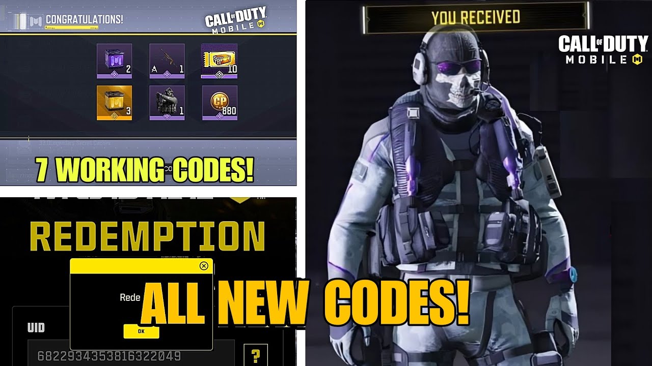 *НОВИНКА* ВСЕ РАБОЧИЕ НОВЫЕ КОДЫ ПОГАШЕНИЯ CALL OF DUTY MOBILE ОКТЯБРЬ 2025 | РАБОЧИЙ КОД ПОГАШЕН...