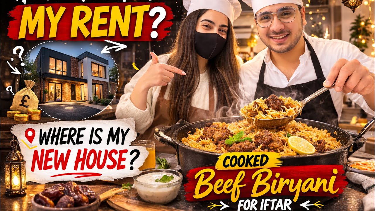 Where Is My New Home  | How Much Is The Rent ? Beef Biryani In Iftar 😍🤤 #ramadan #ramadan2026 