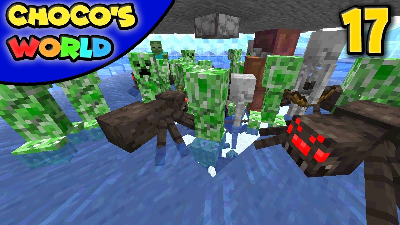 OVERPOWERED MOB FARM | Choco's World (Hardcore Vanilla) | Ep 17