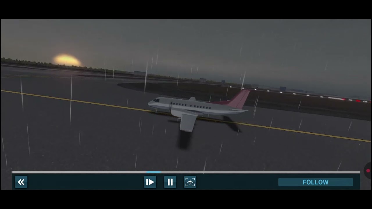 Flight W&O Wright Wings SAAB 340        FULL LANDING  Cologne   🛬  Frankfurt