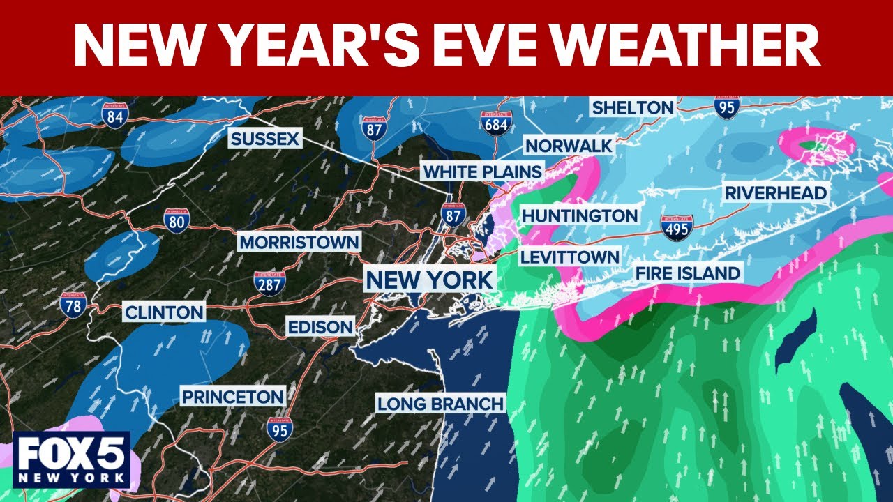 New Year's Eve NYC weather forecast: Will it snow?