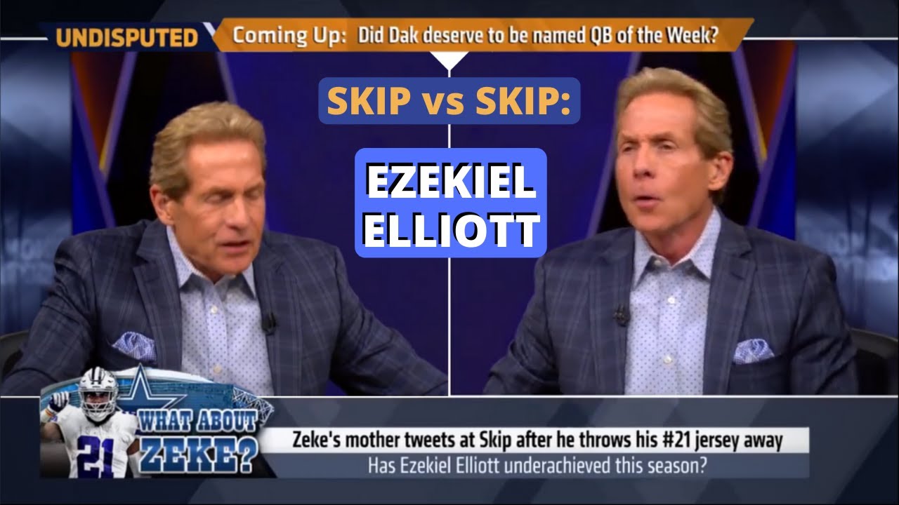 Skip Bayless Debates Himself about the Dallas Cowboys: Ezekiel Elliott | Zeke | NFL | UNDISPUTED