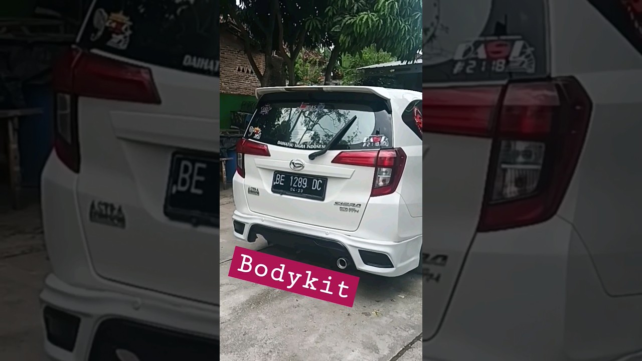 Modif Simple sigra!Bodykit SIGRA,sigra ban lebar,DAIHATSU SIGRA yang SIGRA R.#sigra  #shorts#bodykit