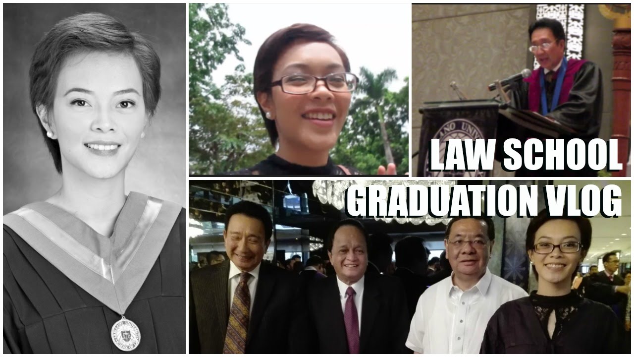 VLOG #12: Law School Graduation, Justice Nachura, Justice Velasco -2016 Bar exam Chairman
