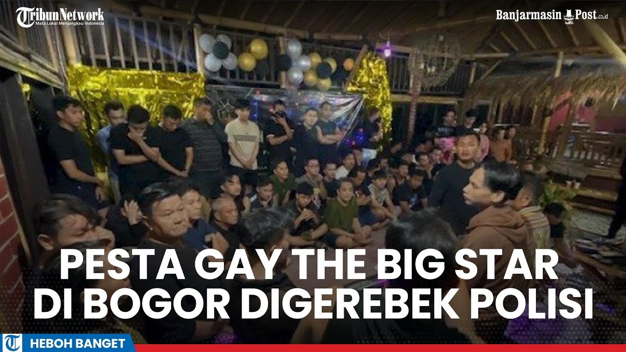 Digerebek! Pesta Sesama Jenis di Villa Bogor Berkedok Family Gathering, 75 Orang Diamankan