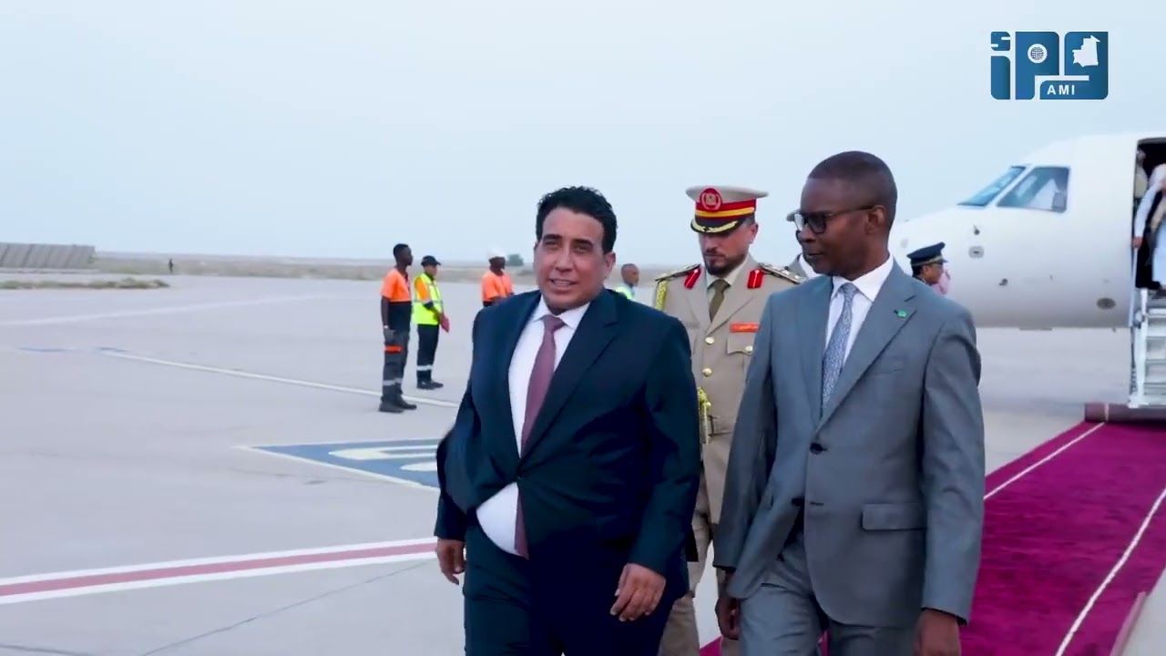 رئيس المجلس الرئاسي الليبي يصل نواكشوط لحضور فعاليات حفل تنصيب رئيس الجمهورية المنتخب