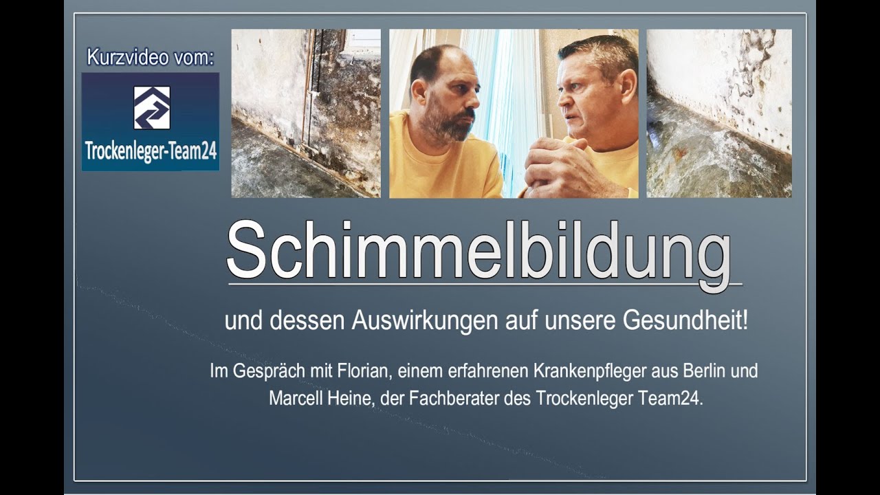 Schimmelproblem im Haus - Schwarzer Schimmelpilz & dessen Auswirkungen mit Florian und Marcy