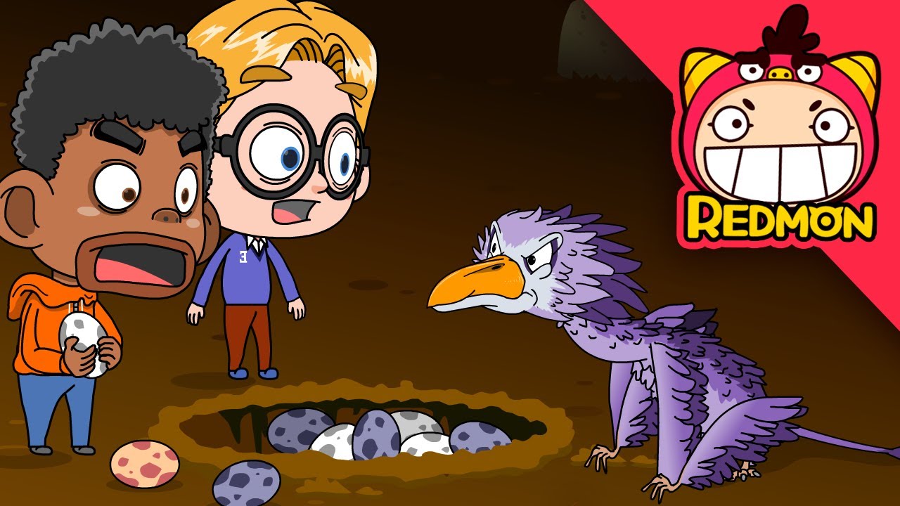 Find the egg thief | Exploring dinosaurs | dinosaur eggs | Let’s learn about pterosaurs | REDMON