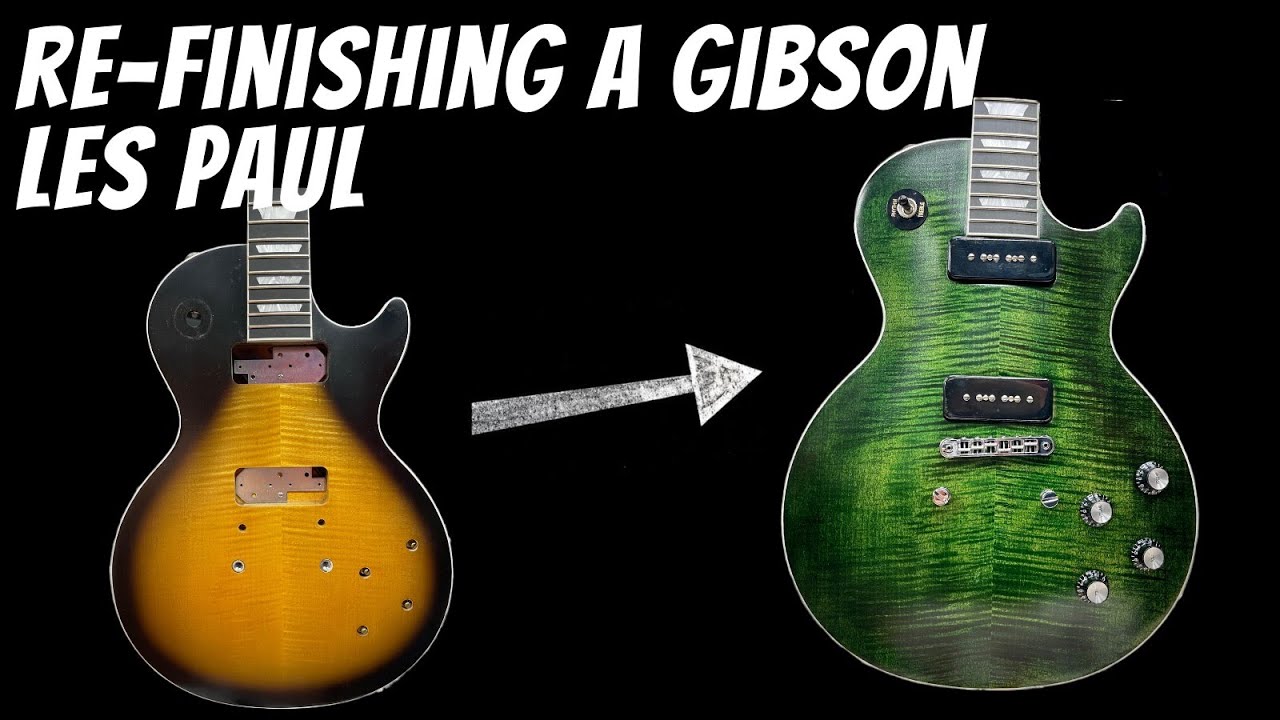 Как отреставрировать Gibson Les Paul. Гадкий утёнок — это значит экологичная машина.