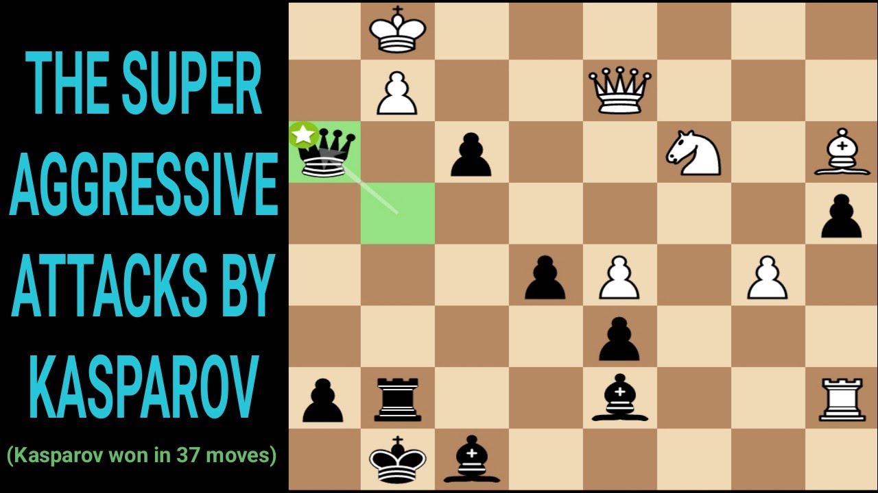 Gata Kamsky vs Garry Kasparov 1992 - Paris Immopar Rapid Tournament. Paris, France