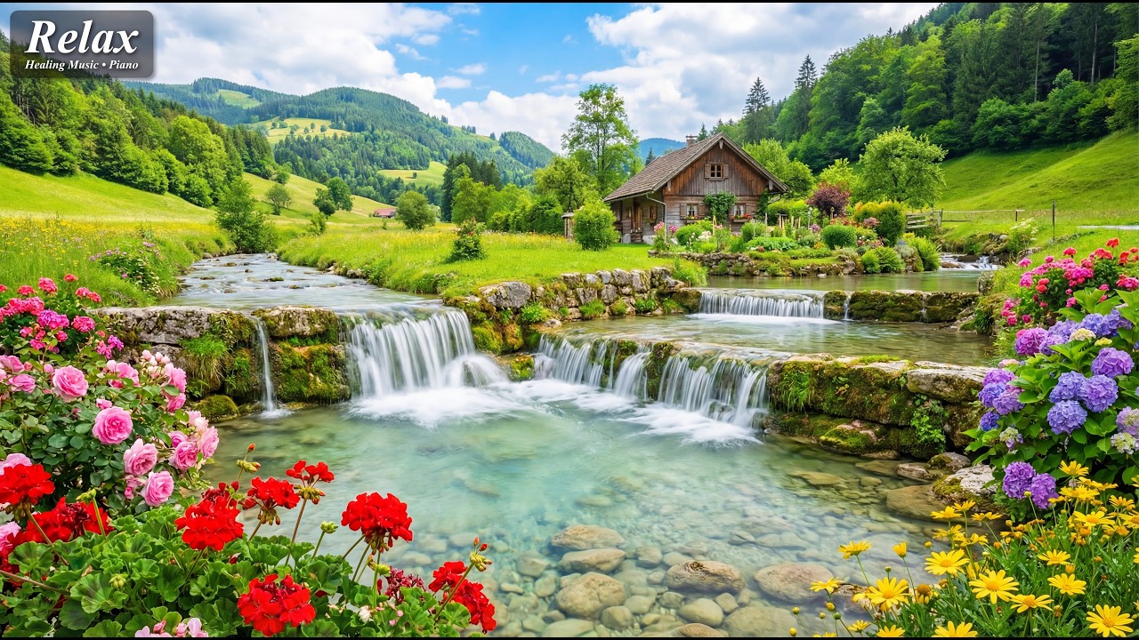 Soothing Piano Music 🌿 Beautiful Relaxing Music for Stress Relief, Calming Nature, Healing & Peace
