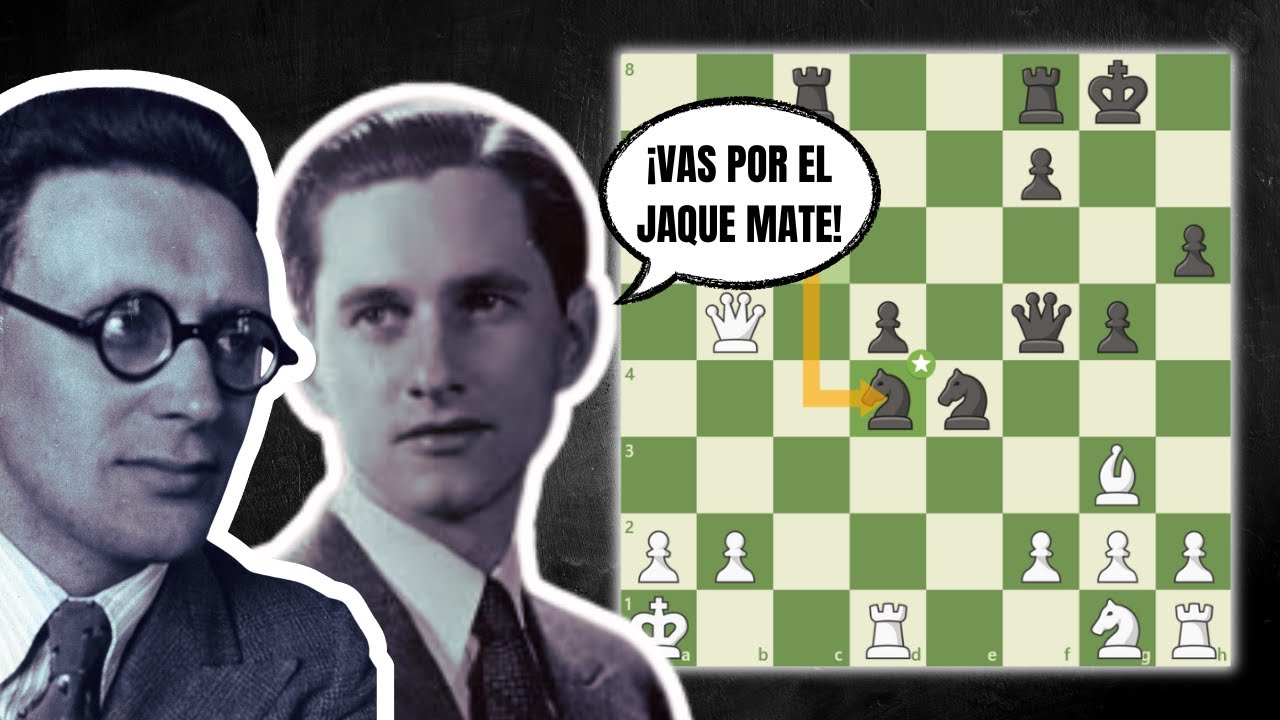 ¡ESTE JUEGO TE VOLARÁ LA CABEZA! 🤯: Keres vs Botvinnik (Campeonato URSS 1941)