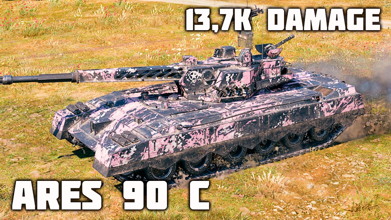 Ares 90 C WoT – 6Kills, 13,7K Damage