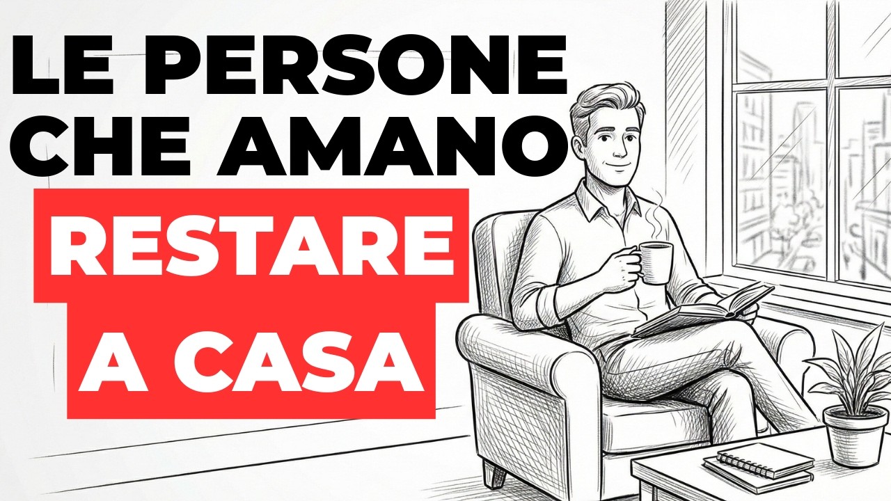 La Psicologia Nascosta delle Persone Intelligenti Che Amano Stare a Casa