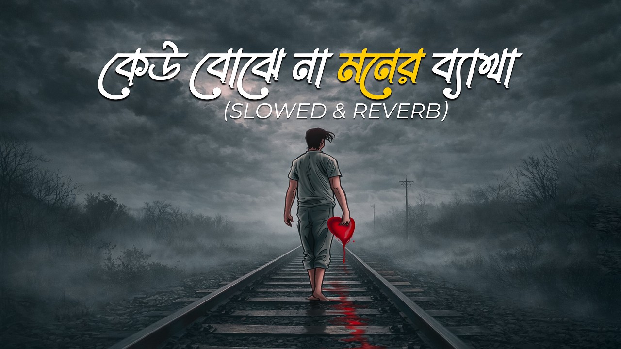 Keu Bujhe Na Moner Betha | কেউ বুঝে না মনের ব্যাথা | Atif Ahmed Niloy | Lofi Remix | Bangla Song