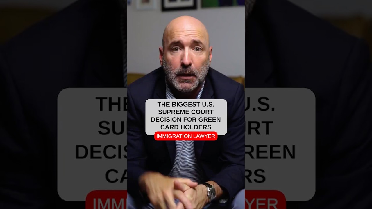 Supreme Court Changes Travel Rules for Green Card Holders