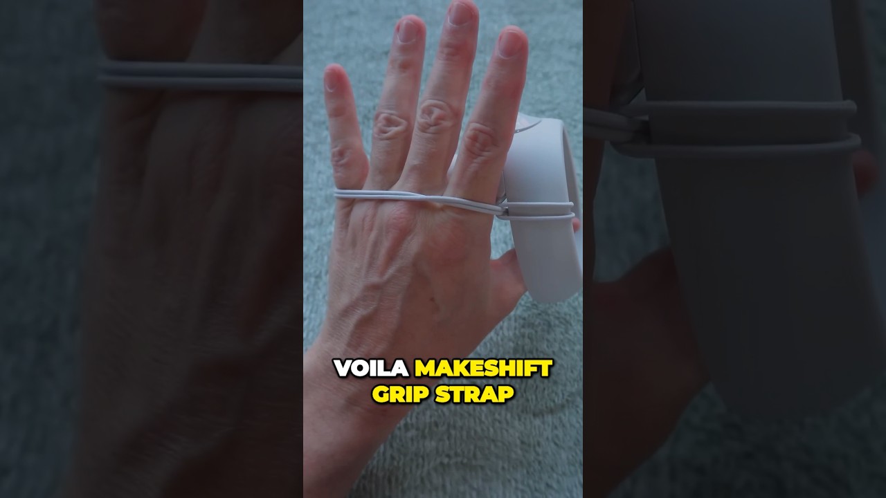 🛠️Make a FREE HAND GRIP for your Quest 2 Controller!