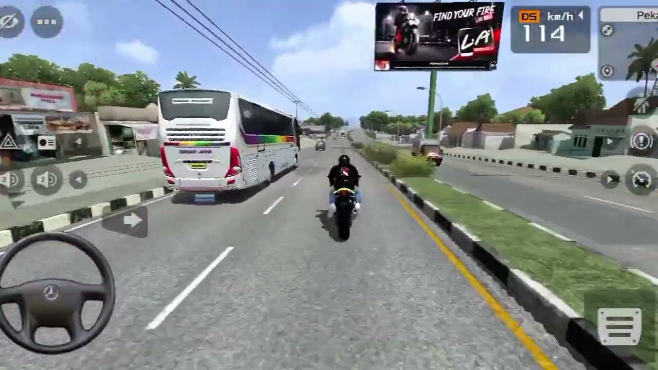 POV MOTOVLOG YAMAHA R1M  PEKALONGAN BUSSID V4.4.1 SERU SEKALI