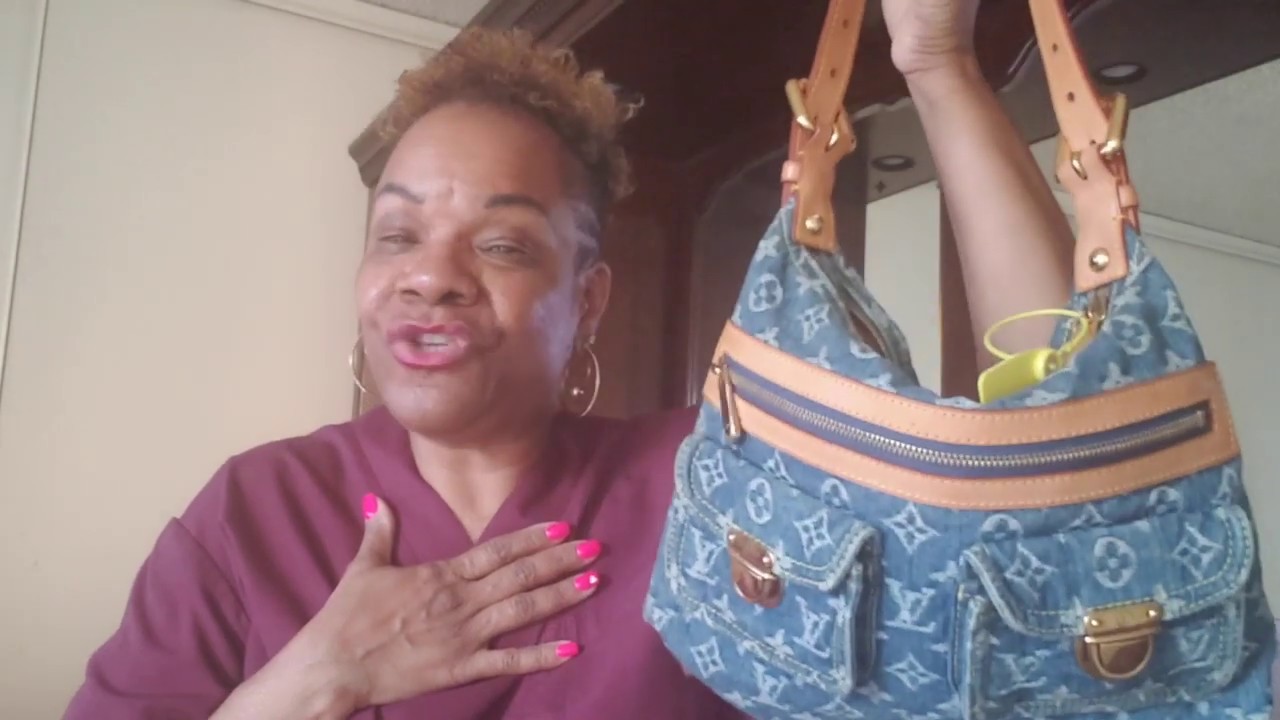 Louis Vuitton Unboxing - Limited Edition Denim Baggy PM