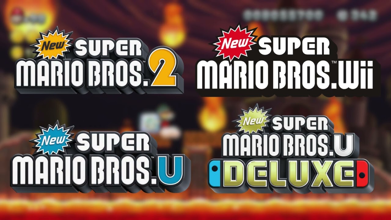 Super Mario Volcano theme (NSMB2)[5 tracks mashup](Remastered)