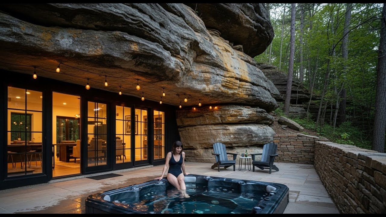 Building a Hidden Luxury Room in a Mountain Cave | Full Documentary Build