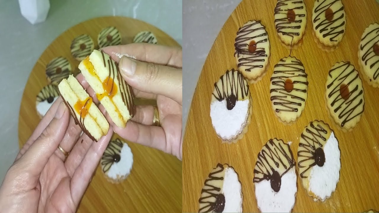 صابلي بالمربى مرمل يذوب فالفم 😋 مع كل أسرار نجاحه وصفة ناجحة💯 / les sablés a la confiture 👍