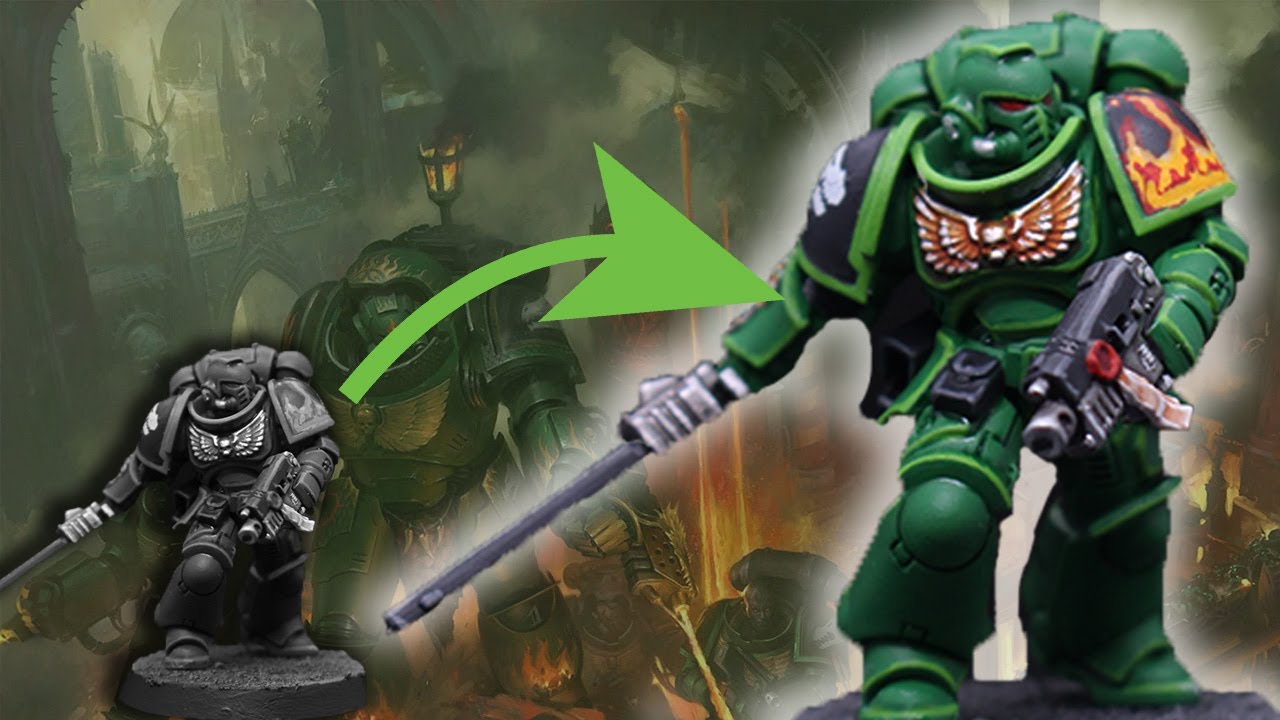 Painting your First Salamander – Warhammer 101