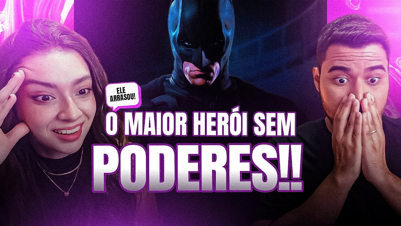 CASAL REAGE: Rap do Batman - CAVALEIRO DAS TREVAS | NERD HITS