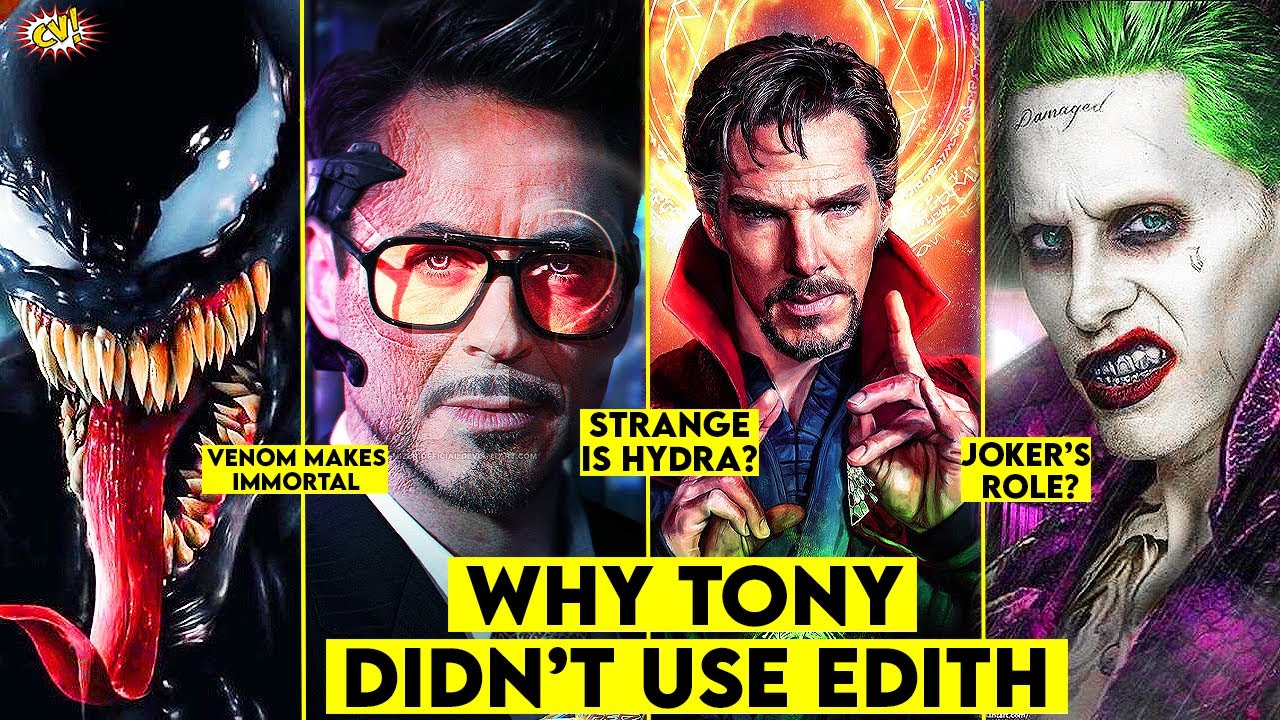 Why TONY Did Not Use EDITH in Endgame? || Unanswered Questions ep - 14 || ComicVerse