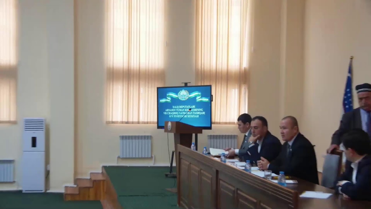 Xalq deputatlar Arnasoy tuman Kengashi VII chaqiriq navbatdan tashqari 14 sessiyasi