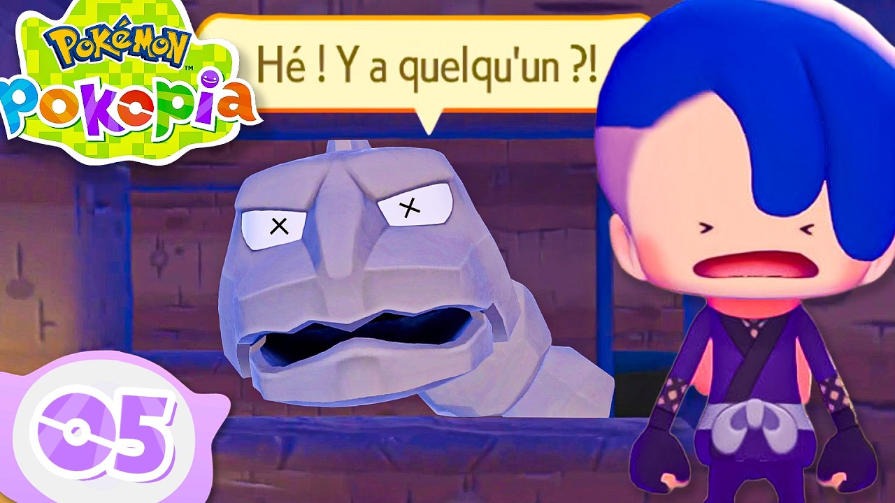 SAUVONS ONIX ! (il est coincé) - POKOPIA - Ep 05 - Pokémon