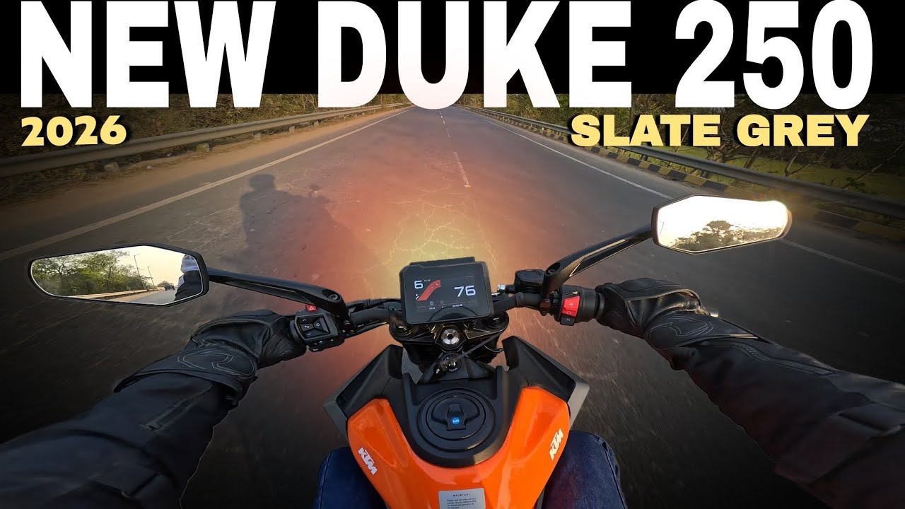 2026 New KTM Duke 250 Slate Grey Detailed Ride Review | Best Bike Under 2.5 Lakh ? 