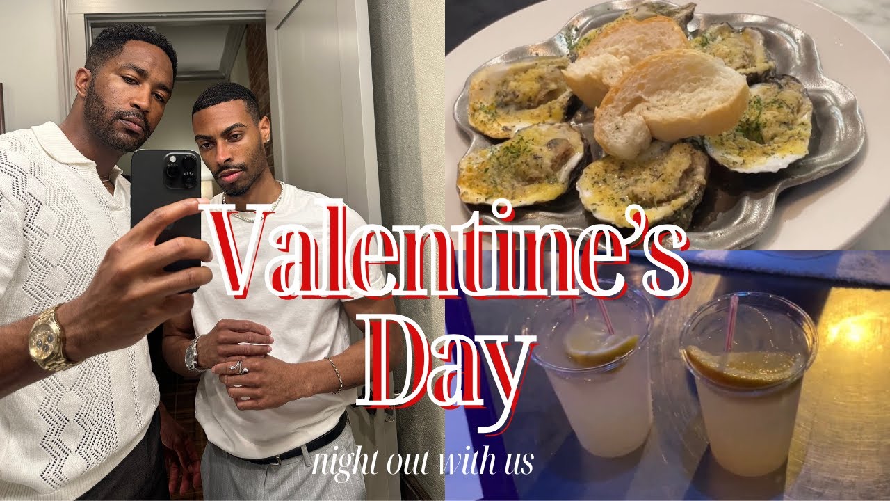 Valentine's Day Vlog| First Time on Bourbon St| Trying Charbroiled Oysters| Night Out