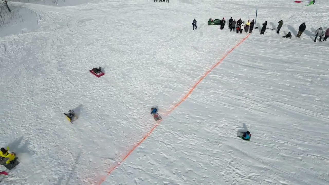 Winterama 2026: Cardboard Toboggan races - FINALE!
