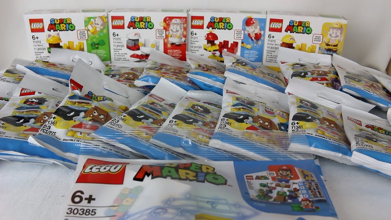 LEGO Super Mario Power-Up Packs & Series 1 Character Packs Unboxing/Review!
