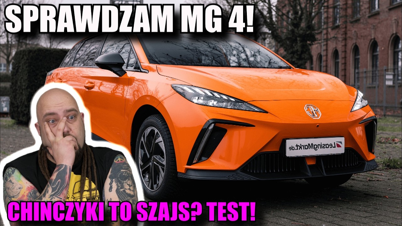 CHINCZYKI TO KICZ ? SPRAWDZAM MG 4! Mały ale Wariat!