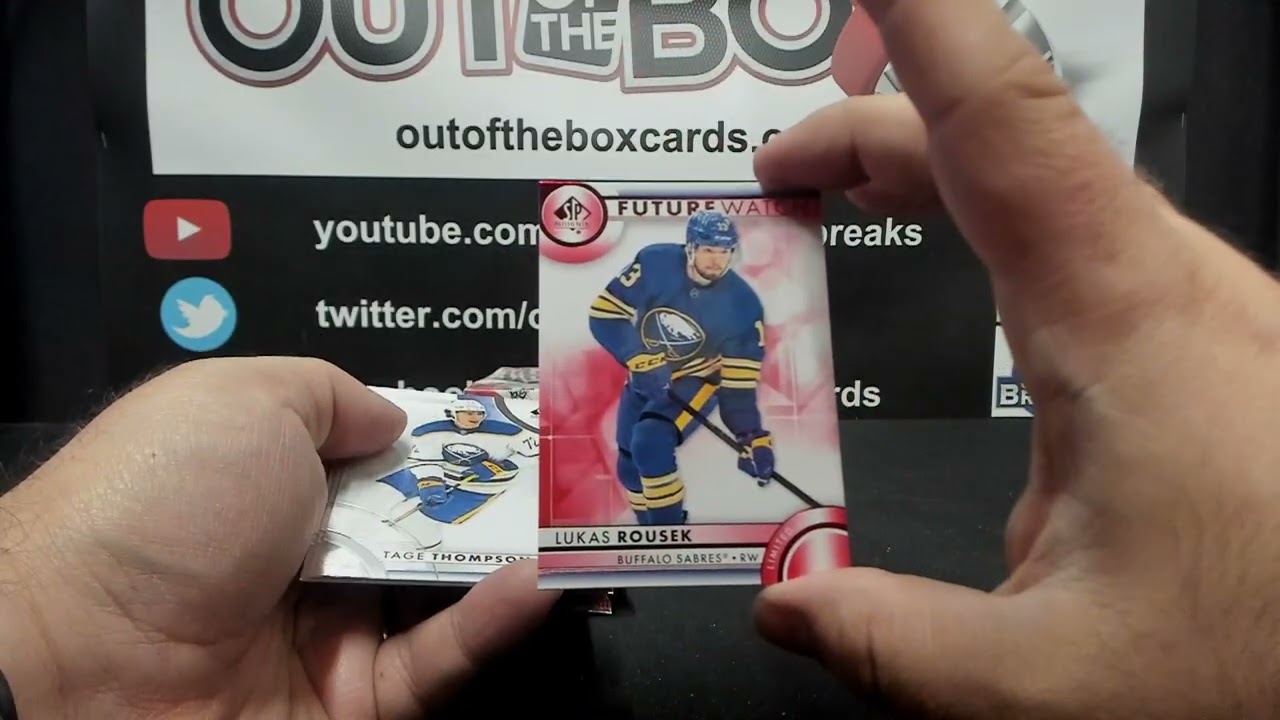 Out Of The Box Group Break #18,428- 23-24 SP Authentic (3 BOX) Double Up
