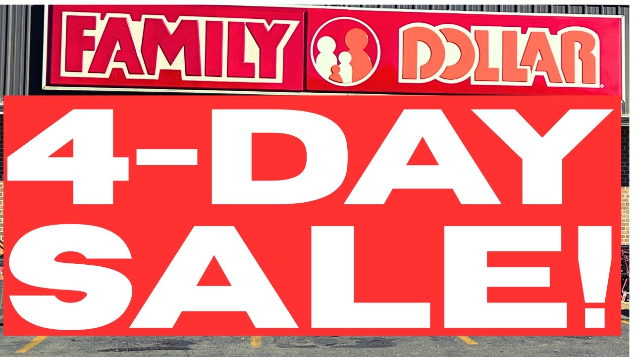 🔥RIGHT NOW!!🔥BOGO DEALS!!🔥| 🚨FAMILY DOLLAR 4-DAY SALE!!