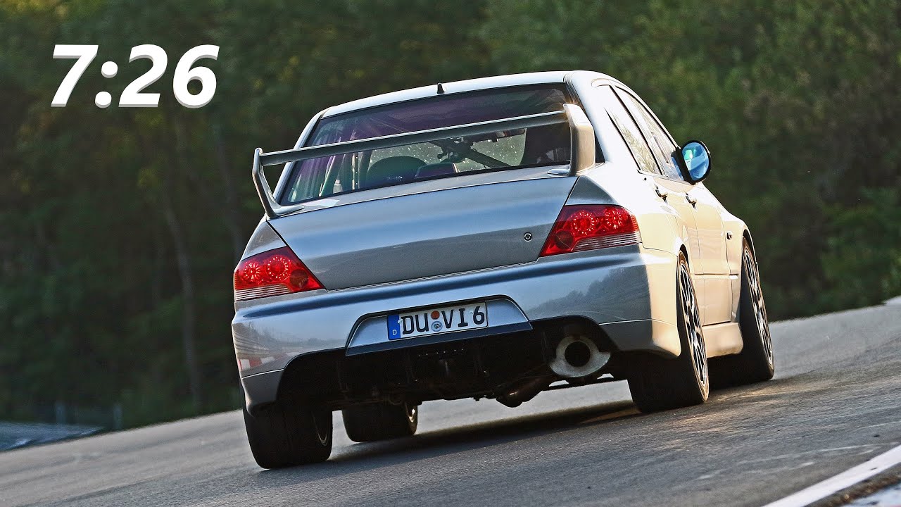 7:26 BTG Mitsubishi Evo 7 - Nürburgring Nordschleife