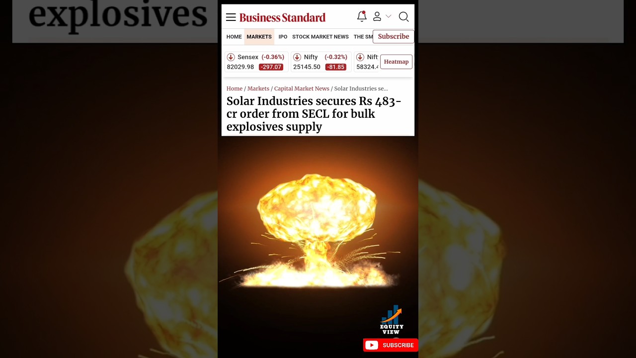 Solar Industries Share Latest News Today| Solar Industries News Today| Defence Stocks #shorts
