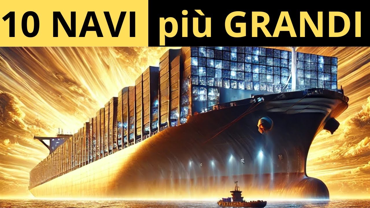 Top 10 Navi Più Grandi del Mondo: I Giganti del Mare che Dominano gli Oceani!