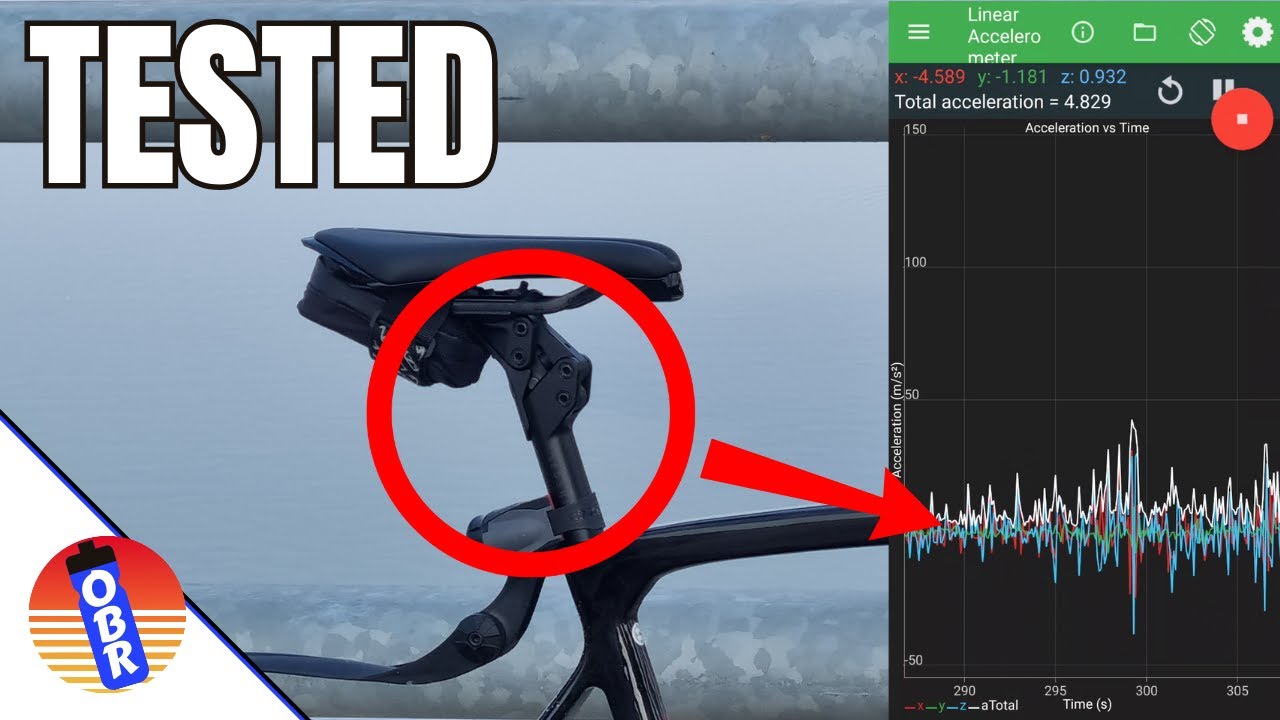 Средство от натирания в области седла: подседельный штырь Redshift Shockstop Pro.