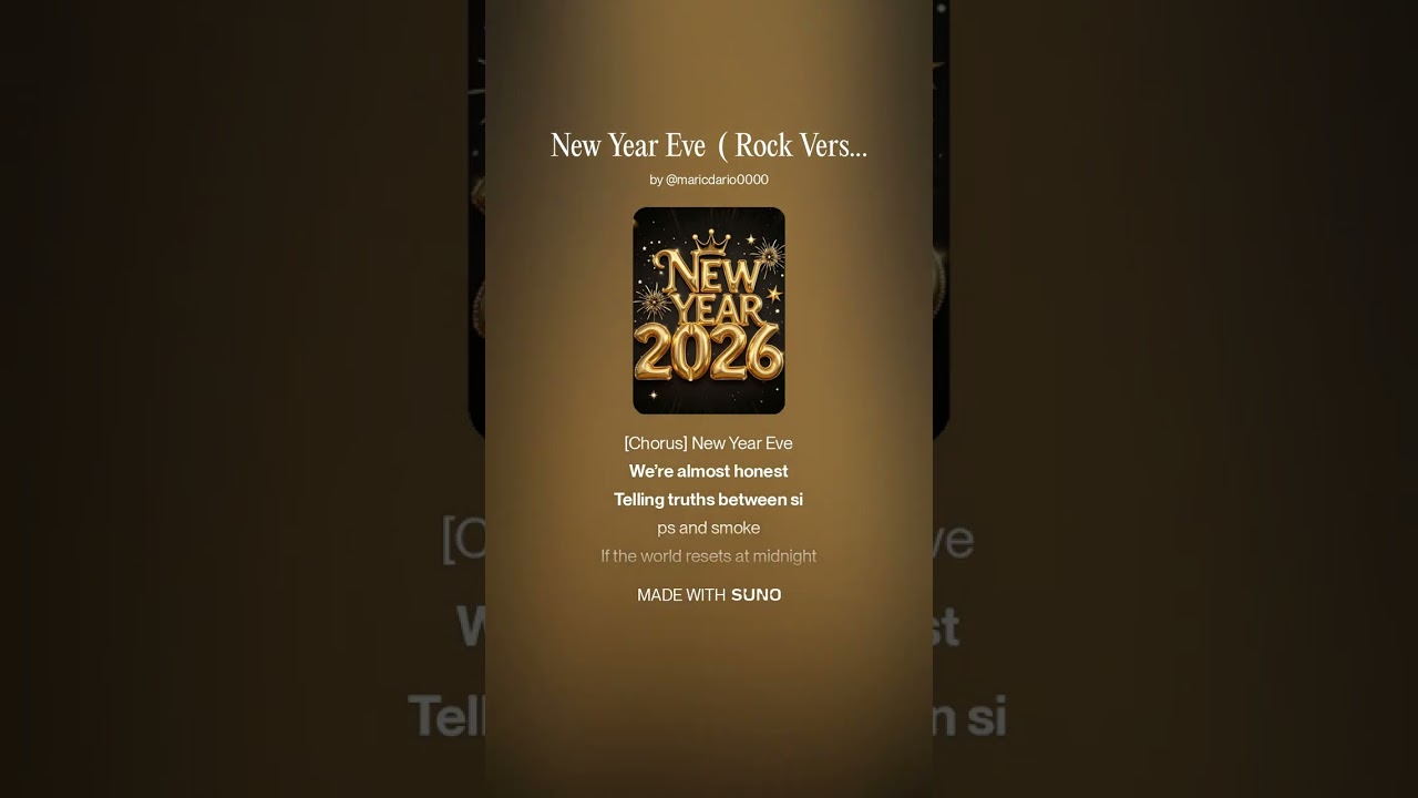 Stane Mostar  - New Year Eve ( Rock Version )