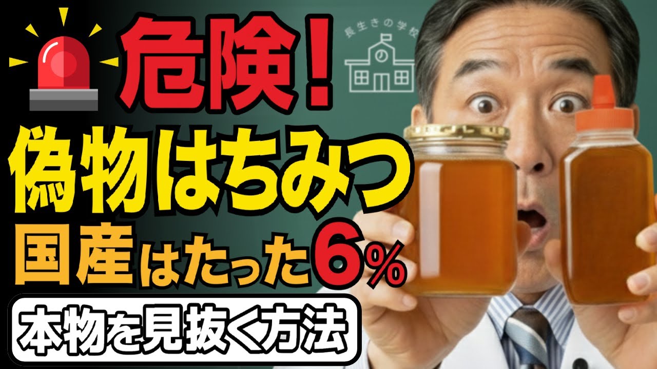 【国産はたった6%】だからこそ知っておきたい「本物の蜂蜜」の見分け方｜本物だけが持つ驚きの長寿パワーとは？