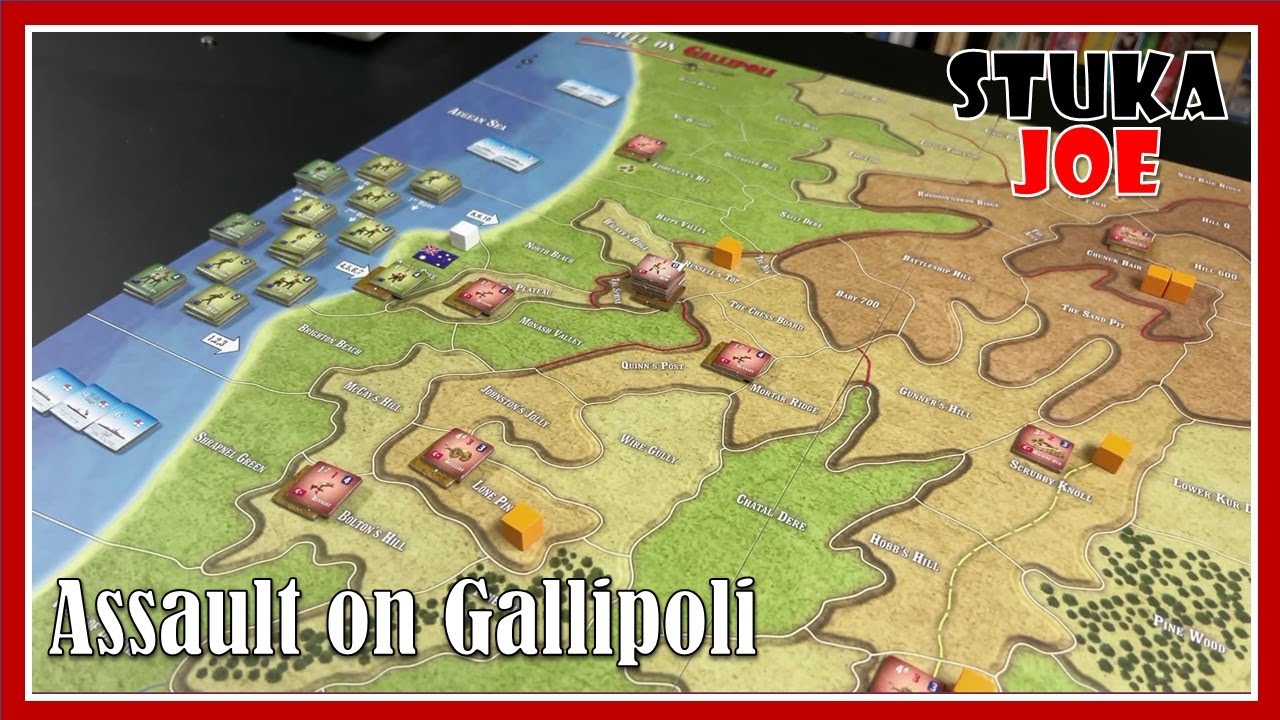 Assault on Gallipoli - Example of Play