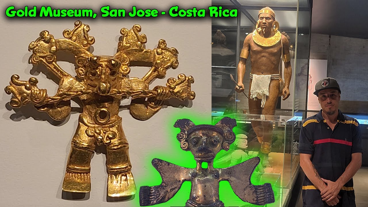 Let's Tour The Gold Museum of San Jose - Costa Rica / Advance Metallurgy / Old world Architecture