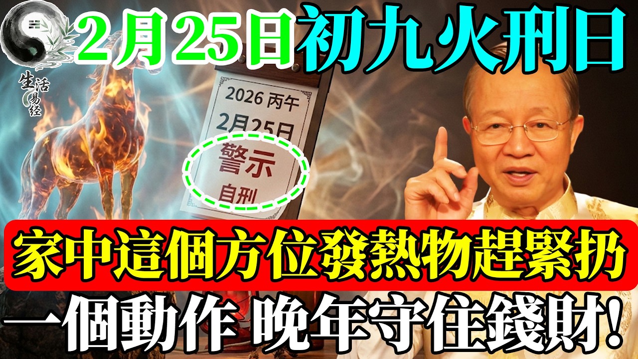 正南方這個「發熱物」立馬關掉！午午自刑煞氣重，再開就是點燃了家裡的「炸藥桶」！#曾仕強 #易經智慧 #易經 #正能量 #風水 #國學智慧 #國學 #人生哲理 #人生感悟 #因果