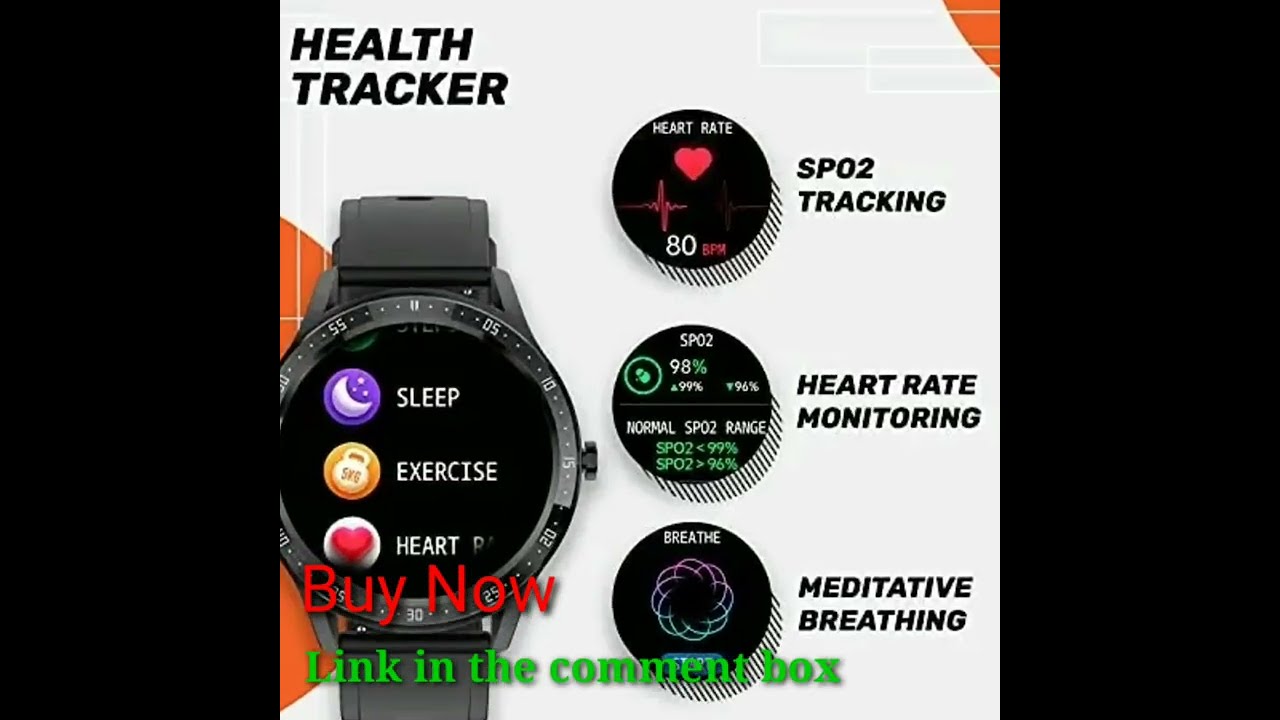 Fire-Boltt 360 SpO2 Full Touch Large Display Round Smartwatch with in-Built #shorts