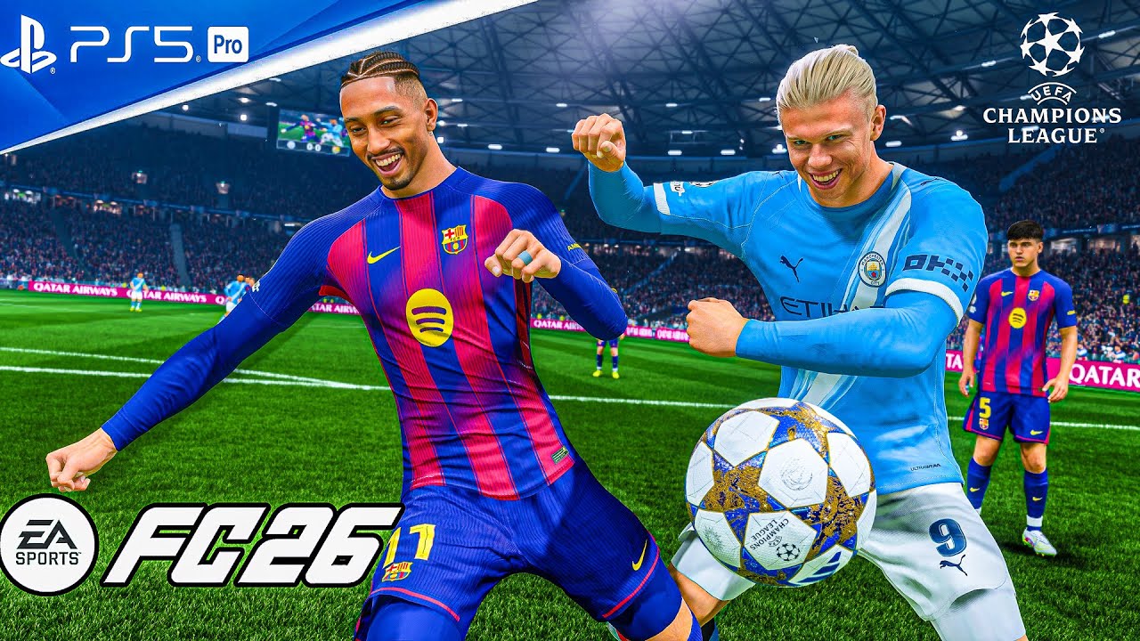 ФК 26 - Барселона против Манчестер Сити - Финал Лиги чемпионов УЕФА 25/26 - PS5™ Pro [4K60]