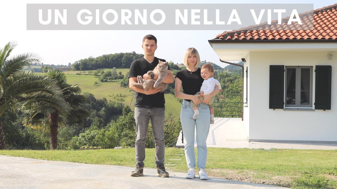 Un giorno nella vita di una famiglia minimalista